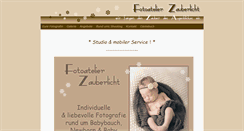 Desktop Screenshot of fotozauberlicht.de